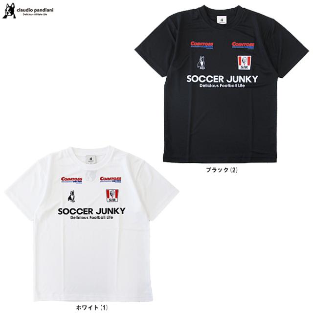 ◆メール便対応商品◆junky（ジャンキー）Chicken Manchester&co ワークアウトシャツ（SJ24J17）サッカージャンキー Claudio Pandiani Tシャツ 半袖 メンズ
