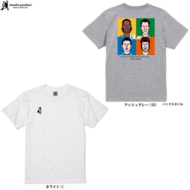 ◆メール便対応商品◆soccer junky（サッカージャンキー）BLUE 半袖TEE（SJ25B78）JERRY サッカー フットサル カジュアル Tシャツ Claudio Pandiani メンズ