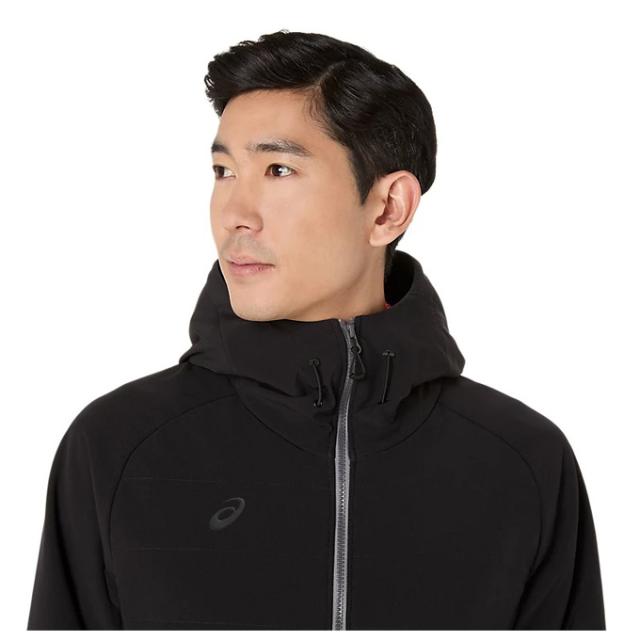 【新品未使用】ASICS/ハイブリッド中綿フリースフーディー セットアップ/XL ASICS（アシックス）ハイブリッド中わたフリースフーディー パンツ