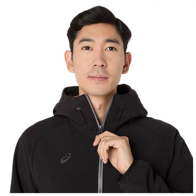 ASICS（アシックス）ハイブリッド中わたフリースフーディー パンツ