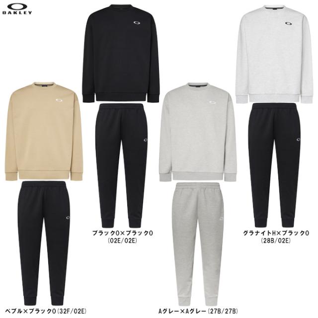 OAKLEY（オークリー）Foundational Fleece クルーネック パンツ 上下セット（FOA408247/FOA408286）セットアップ スウェット メンズ