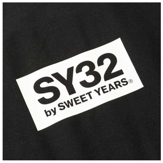 SY32（エスワイサーティトゥ）MINI BOX LOGO L/S TEE（3226SN116）スポーツ サッカー トレーニング 長袖 ウェア 吸水速乾 メンズ_4