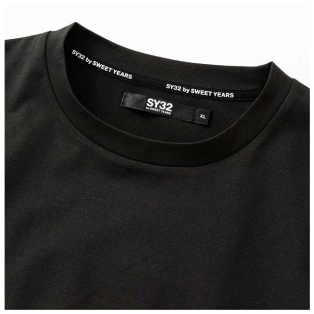 SY32（エスワイサーティトゥ）MINI BOX LOGO L/S TEE（3226SN116）スポーツ サッカー トレーニング 長袖 ウェア 吸水速乾 メンズ_5