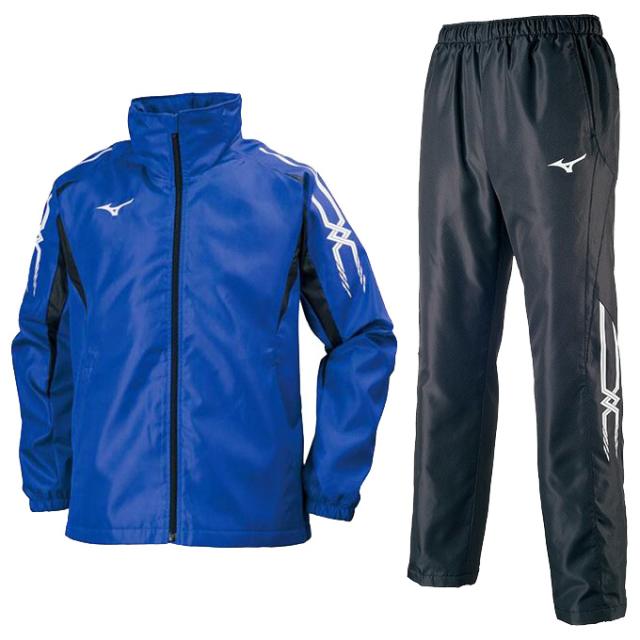 【ブルー/XSのみ】MIZUNO（ミズノ）ブレスサーモウォーマーシャツ パンツ 上下セット（32JE7550/32JF7550）ユニセックス_3