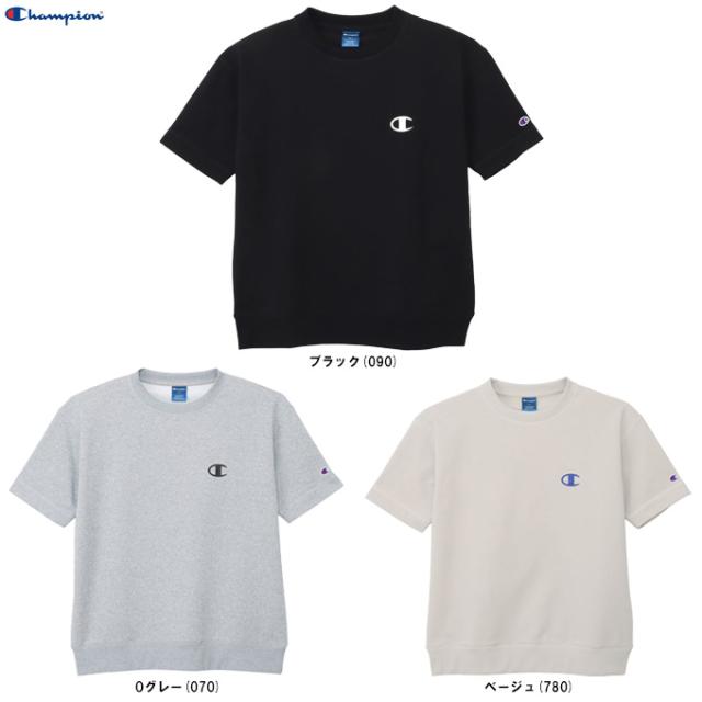 ◆メール便対応商品◆Champion（チャンピオン）テックウィーブ テリー ショートスリーブクルーネックスウェットシャツ（C3DS002）カジュアル 半袖 メンズ