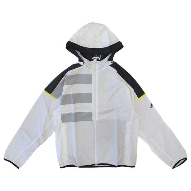 【在庫処分品】adidas（アディダス）TENNIS アシンメトリーウィンドブレーカー ジャケット パンツ 上下セット（DJF20/DJF21）ユニセックス_1