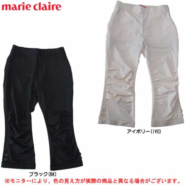 Marie Claire マリクレール ストレッチクロップドパンツ ゴルフ ウェア 吸汗速乾 パンツ レディースの通販はau Pay マーケット ミズシマスポーツ株式会社 Aupayマーケット店