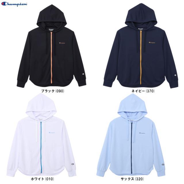 Champion（チャンピオン）ウィメンズ ジップカーディガン（CWDS401）カジュアル ジップアップパーカー 長袖 フード付き レディース