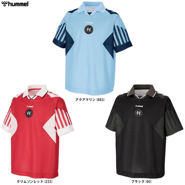hummel（ヒュンメル）H.FC ゲームシャツ（HAG3033）スポーツ トレーニング サッカーランニング Tシャツ 半袖トップス メンズ