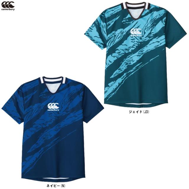 ◆メール便対応商品◆Canterbury（カンタベリー）ショートスリーブ プラクティスジャージー（RGM32602）ラグビー Tシャツ 半袖 メンズ