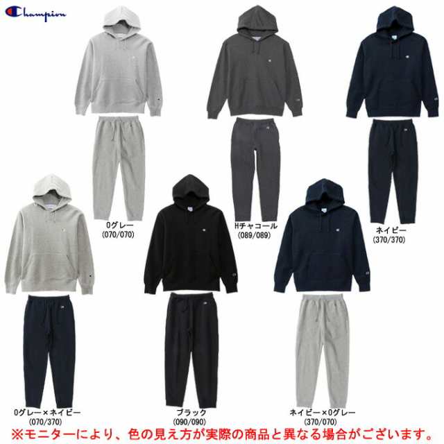 Champion（チャンピオン）プルオーバースウェットパーカー パンツ 上下セット（C3Q105/C3Q205）ウェア トレーニング メンズ｜au  PAY マーケット