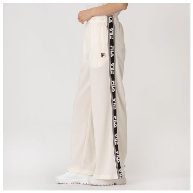 【専用】FILA トラックジャケット パンツ セットアップ ホワイト M FILA（フィラ）トラックジャケット パンツ 上下セット（CE6SDW015