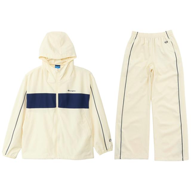 Champion（チャンピオン）ウィメンズ ジップフーデッドジャケット パンツ 上下セット（CWDSC01/CWDSD01）ウインドブレーカー レディース_12