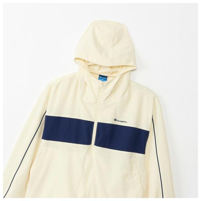 Champion（チャンピオン）ウィメンズ ジップフーデッドジャケット パンツ 上下セット（CWDSC01/CWDSD01）ウインドブレーカー レディース_5