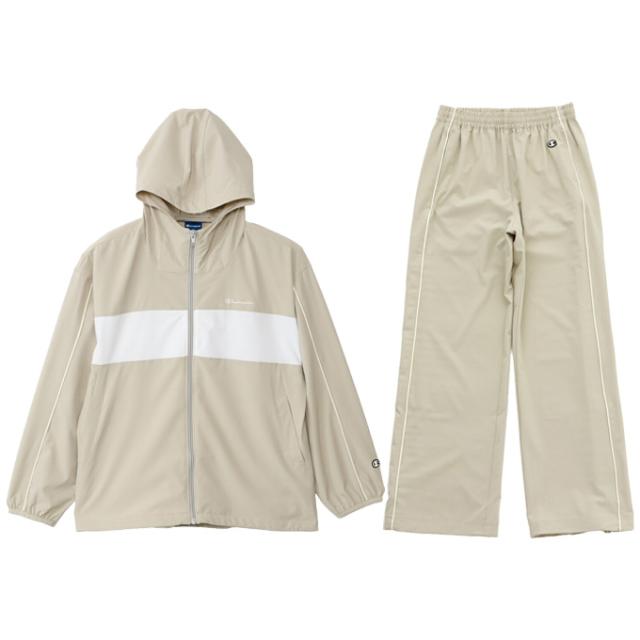 Champion（チャンピオン）ウィメンズ ジップフーデッドジャケット パンツ 上下セット（CWDSC01/CWDSD01）ウインドブレーカー レディース_14