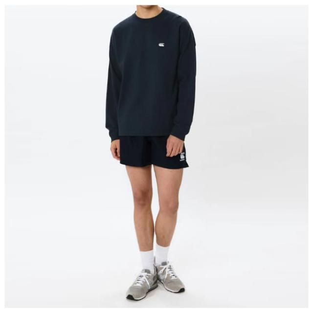 Canterbury（カンタベリー）L/S HEAVY CREW TEE（RSU42646）ラグビー スポーツ トレーニング 長袖 ウェア ユニセックス