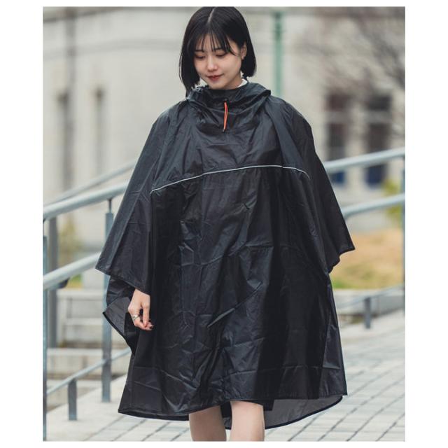 KiU（キウ）ライトウェイトコンパクトポンチョ（K502）レインコート レインウェア アウトドア フェス 雨具 カッパ コンパクト ユニセックス_14