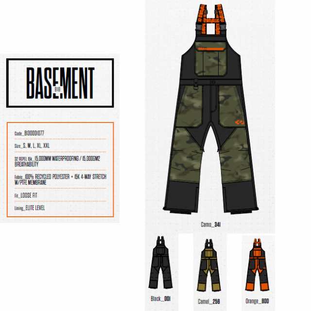 ウエア/装備サーティトゥー BASEMENT BIB PANTS ビブパンツ - ウエア/装備