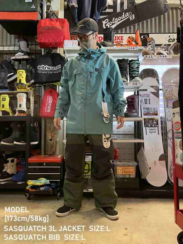 メール便指定可能 AIRBLASTER エアブラスター SASQUATCH 3L JACKET