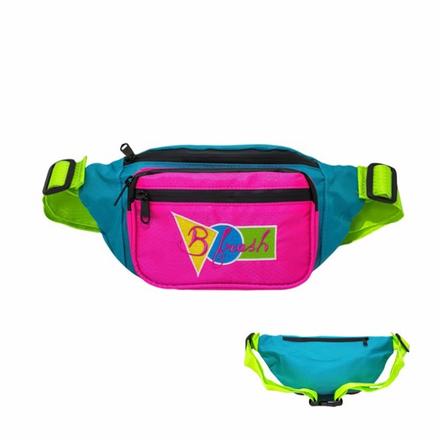 ボディバッグ B Fresh Gear SAVED BY THE - WATER RESISTANT FANNY PACK ビーフレッシュギア ウェストバッグ ウエストポーチ ネオンカラ