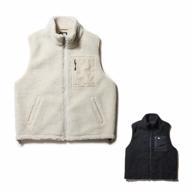 ボアベスト NEWERA ニューエラ Boa Vest メンズ レディース ユニセックス シープボア アパレル Apparel Collection