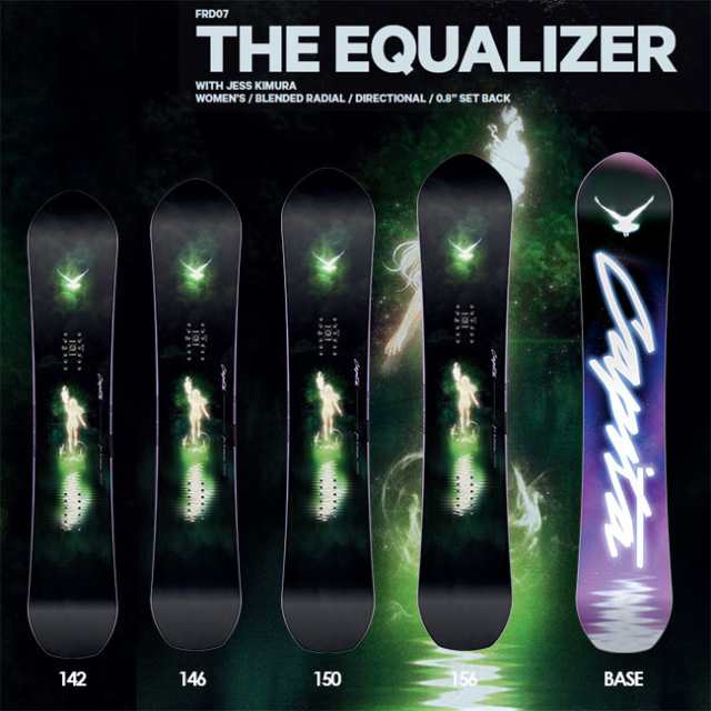 キャピタ スノーボード CAPITA THE EQUALIZER 23-24 JESS KIMURA PRO 