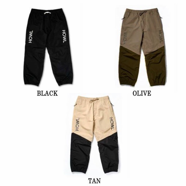 ハウル HOWL NOWHERE PANT (TECHNICAL APPAREL) 22-23 スノーボード用