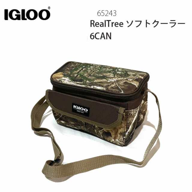 クーラーバッグ IGLOO イグルー ソフトクーラー REAL TREE 6CAN クーラーボックス キャンプ アウト｜au PAY マーケット