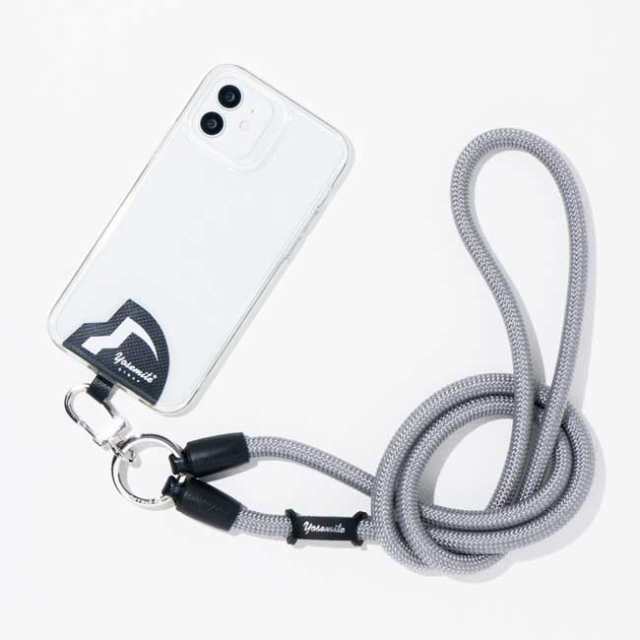 モバイルストラップ YOSEMITE ヨセミテ MOBILE STRAP PLATINUM スマホストラップ クライミングロープ