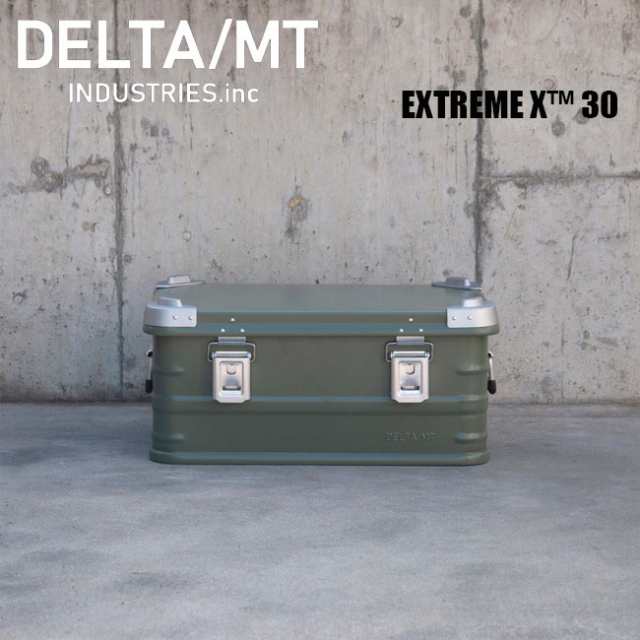 アルミ コンテナボックス DELTA / MT Extreme X 30 / ダークグリーン