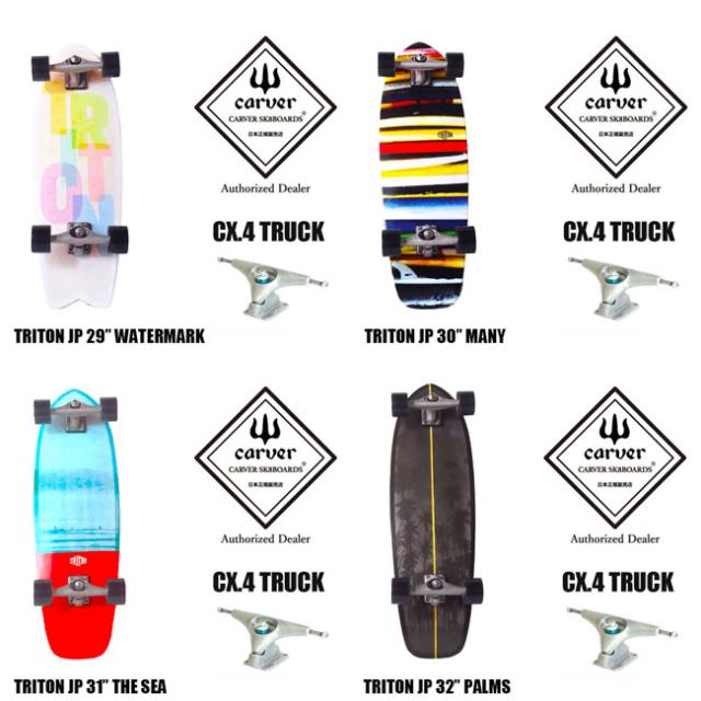 CARVER スケボー スケートボード コンプリート 32.5 CARVER Santa Cruz