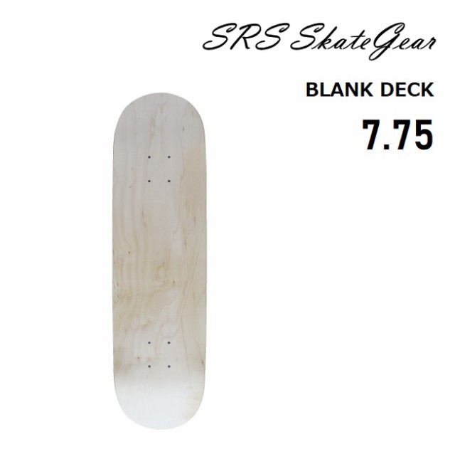 スケートボード ブランクデッキ SRS SKATEGEAR BLANK DECK 7.25 SK8