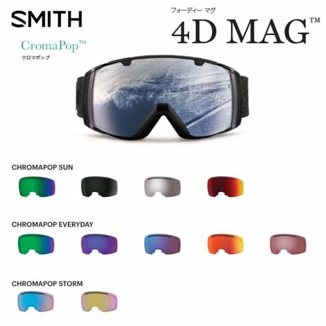 お得なまとめ売り スペアーレンズ スミス SMITH LENS 4D MAG フォー