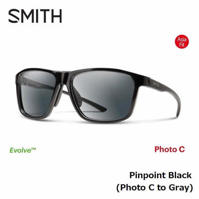 サングラス スミス SMITH Pinpoint Black (Photochromic Clear to Gray