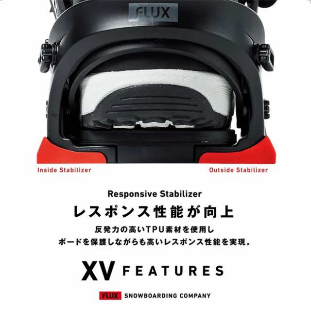 予約 フラックス ビンディング FLUX XV BINDING 24-25 メンズ MENS レディース LADIES スノーボード ビンディング