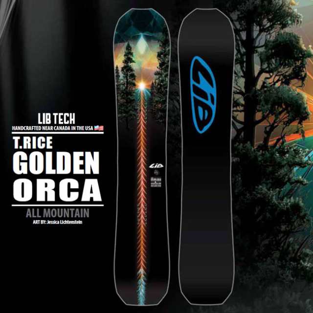 予約 リブテック スノーボード LIBTECH T.RICE GOLDEN ORCA 23-24