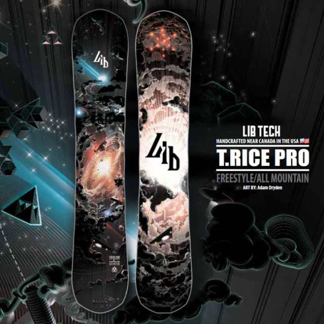 サイズは155cmです23-24 モデル LIBTECH T.RICE PRO 155 - スノーボード