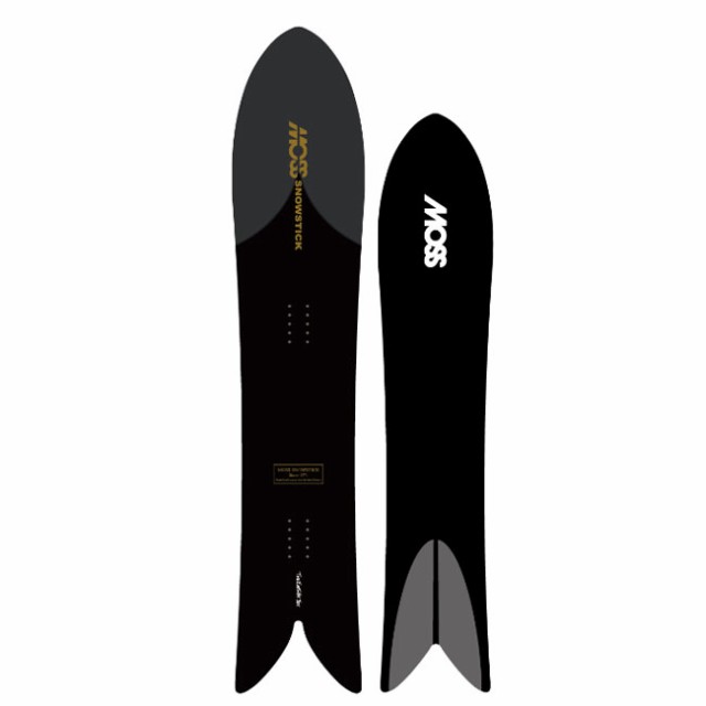 予約 モス スノースティック MOSS SNOWSTICK PQ 49 BLACK 149cm 24-25 ウイング ピン パウダー サーフスタイル カービング レディース