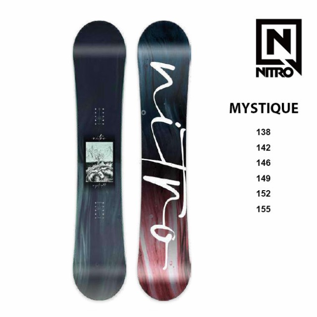 スノーボードNITRO MYSTIQUE 146cm スノーボード レディース - www