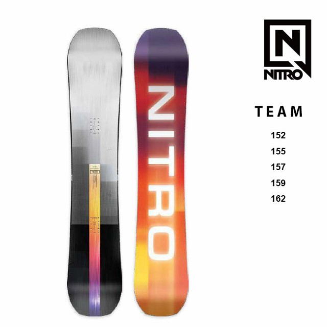 NITRO ナイトロ T1 153 ゼロキャンバー ジブ パーク ボード - スノーボード
