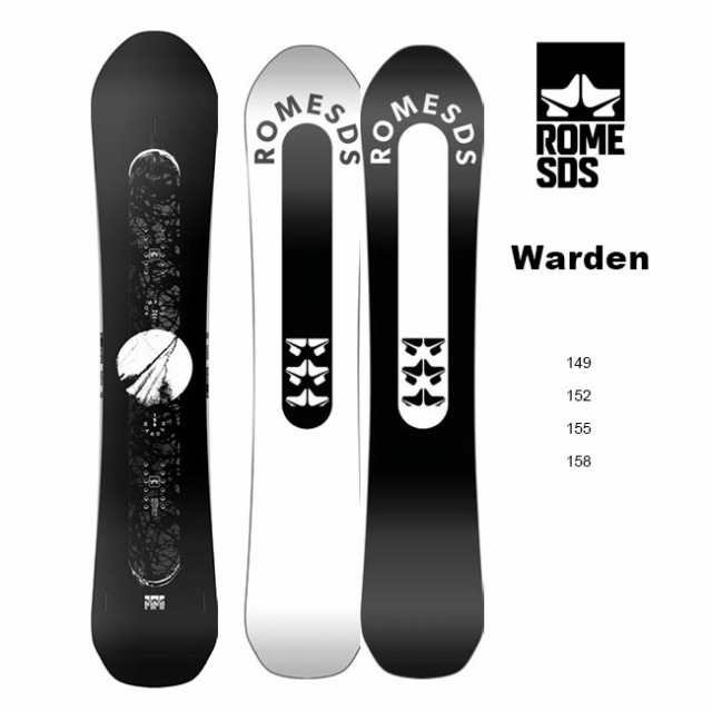 予約 スノーボード ローム ROME SDS WARDEN 23-24 ワーデン パーク