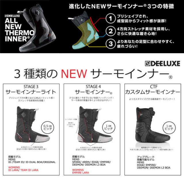 ディーラックス ブーツ アイディー ララ DEELUXE ID LARA BOA 23-24  BOOTS ボア サーモインナー スノーボード レディースの通販は