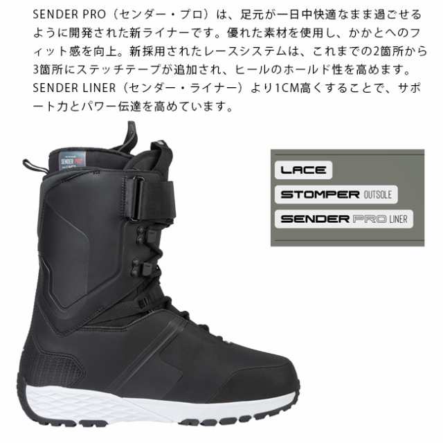 ノースウェーブ NORTHWAVE BOOTS DECADE PRO 23-24 ディケード スノーボード ブーツ スピードレース ヒモタイプ  メンズ｜au PAY マーケット