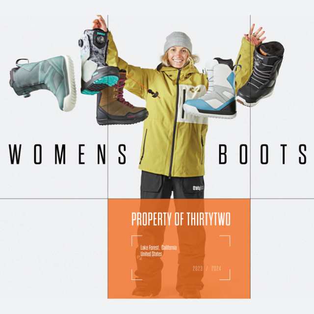 予約 サーティーツー ブーツ THIRTYTWO LASHED W'S 24-25 ウーメンズ 女性用 紐 BOOTS スノーボード スノボ