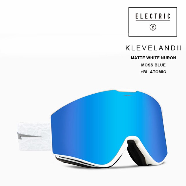 ゴーグル エレクトリック ELECTRIC KLEVELAND II / MATTE WHITE NURON 