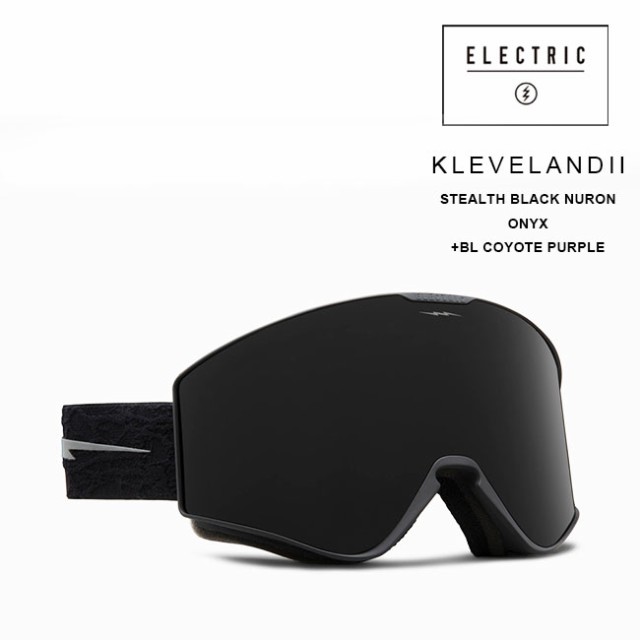 予約 ゴーグル エレクトリック ELECTRIC KLEVELAND II / STEALTH BLACK