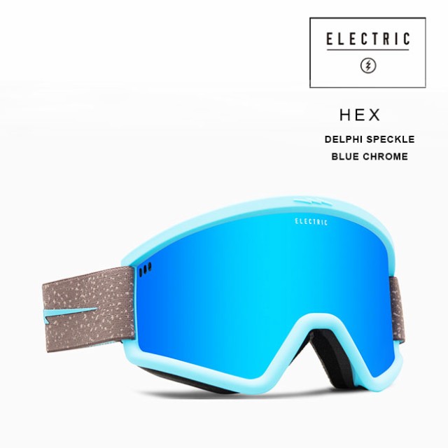 23-24 ELECTRIC ゴーグル HEX ASIAN FIT： 正規品 エレクトリック スキー スノーボード スノボ ヘックス snow
