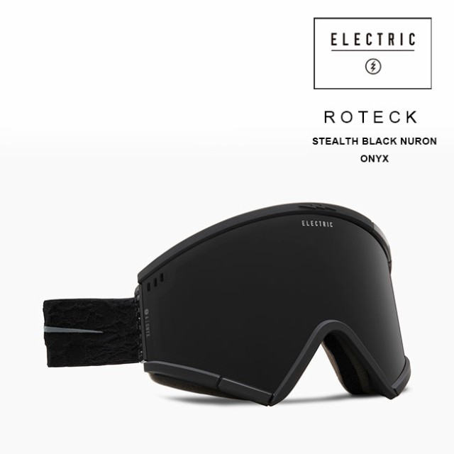 ゴーグル エレクトリック ELECTRIC ROTECK / STEALTH BLACK NURON 23-24 ローテック JAPAN FIT エレク