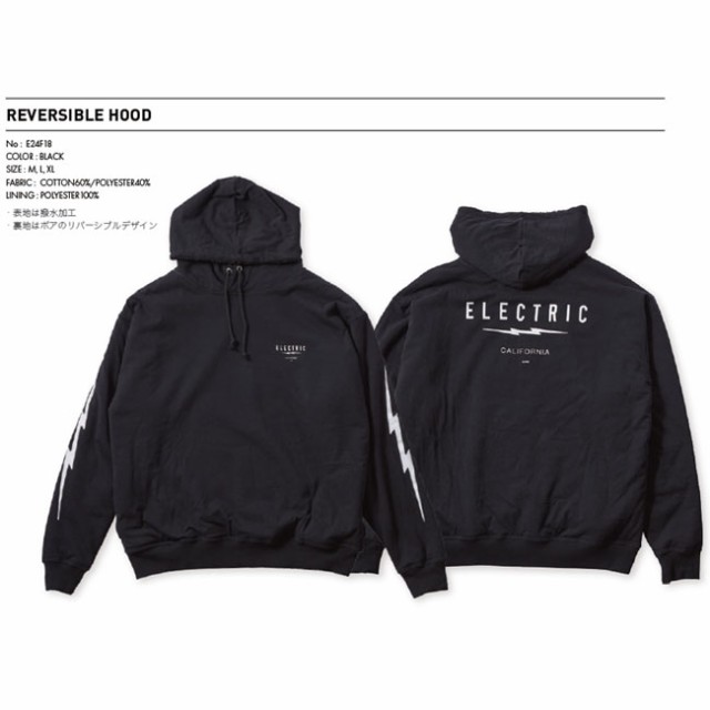 クリアランスセール 【新品:SALE】24 ELECTRIC REVERSIBLE HOOD ...