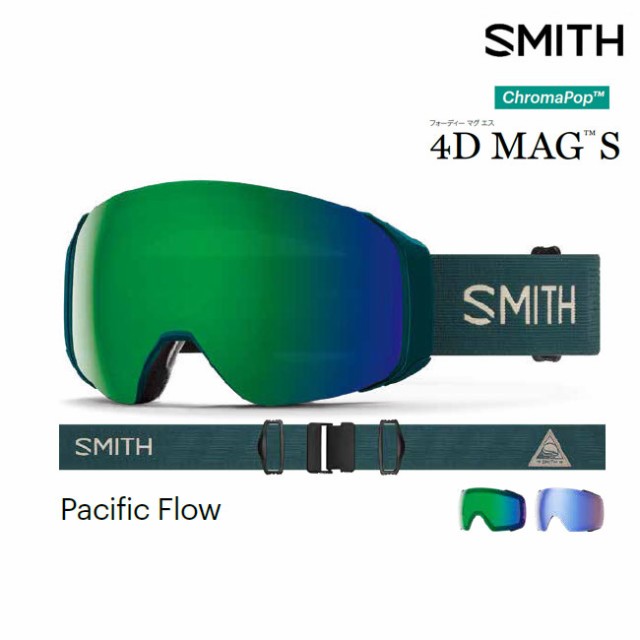 通販日本 予約 ゴーグル スミス SMITH 4D MAG S/ PACIFIC FLOW 23-24